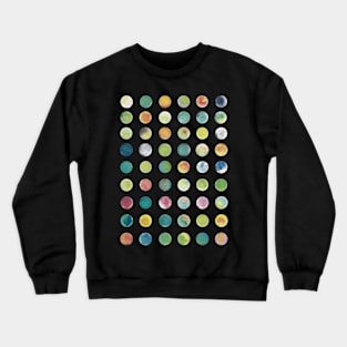 Watercolor Polkadots Crewneck Sweatshirt